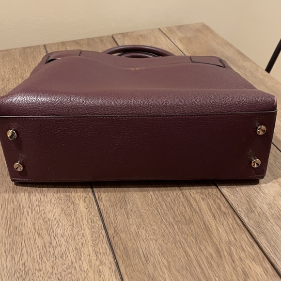 Henri Bendel handbag . Burgundy leather. - Picture 5 of 7